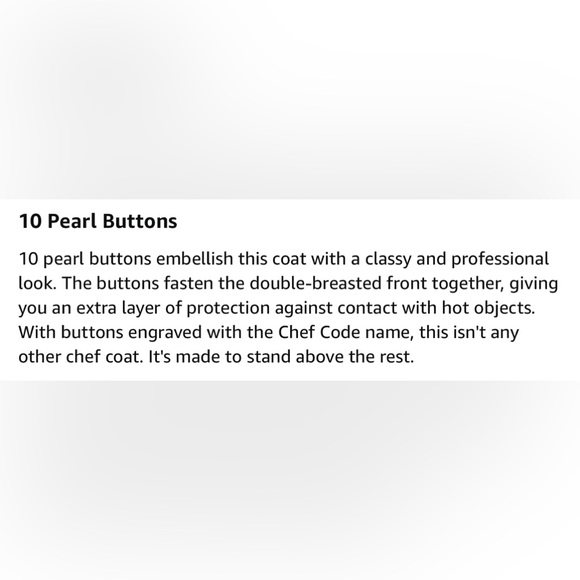 Chef Works Culinary Apparel Top Size XXL NEW! - Picture 11 of 15